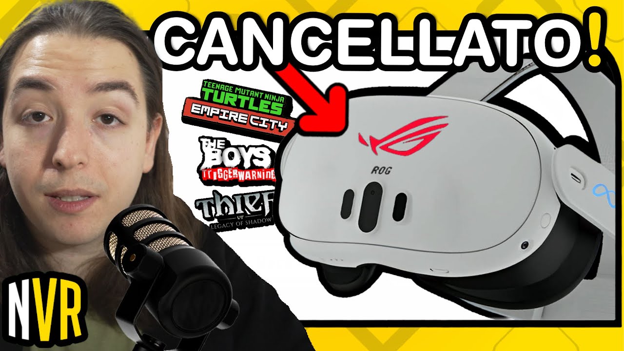 Meta Ha Cancellato il Visore Asus? & Tanti Nuovi Giochi VR!