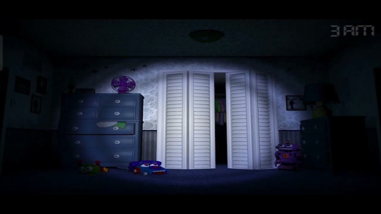 FNaF(Five Night at freddy's)4 3.Gece
