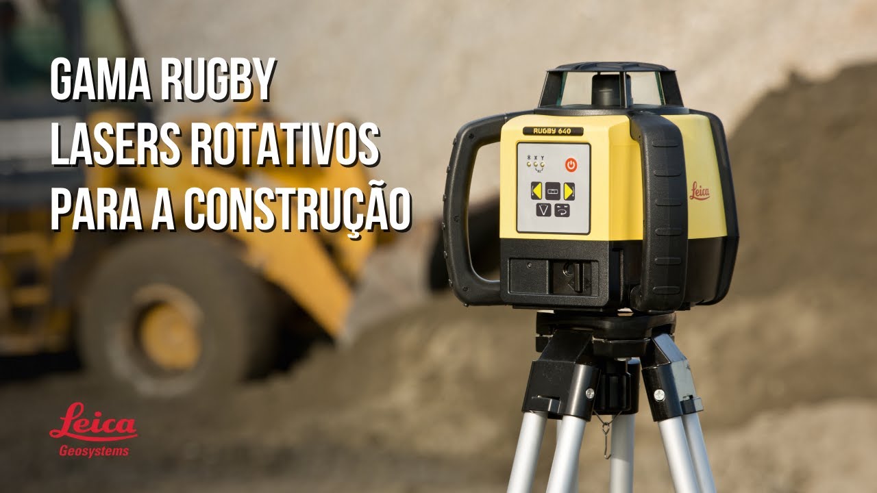 Tecofix | Leica Geosystems | Gama Rugby - Lasers Rotativos para a Construção