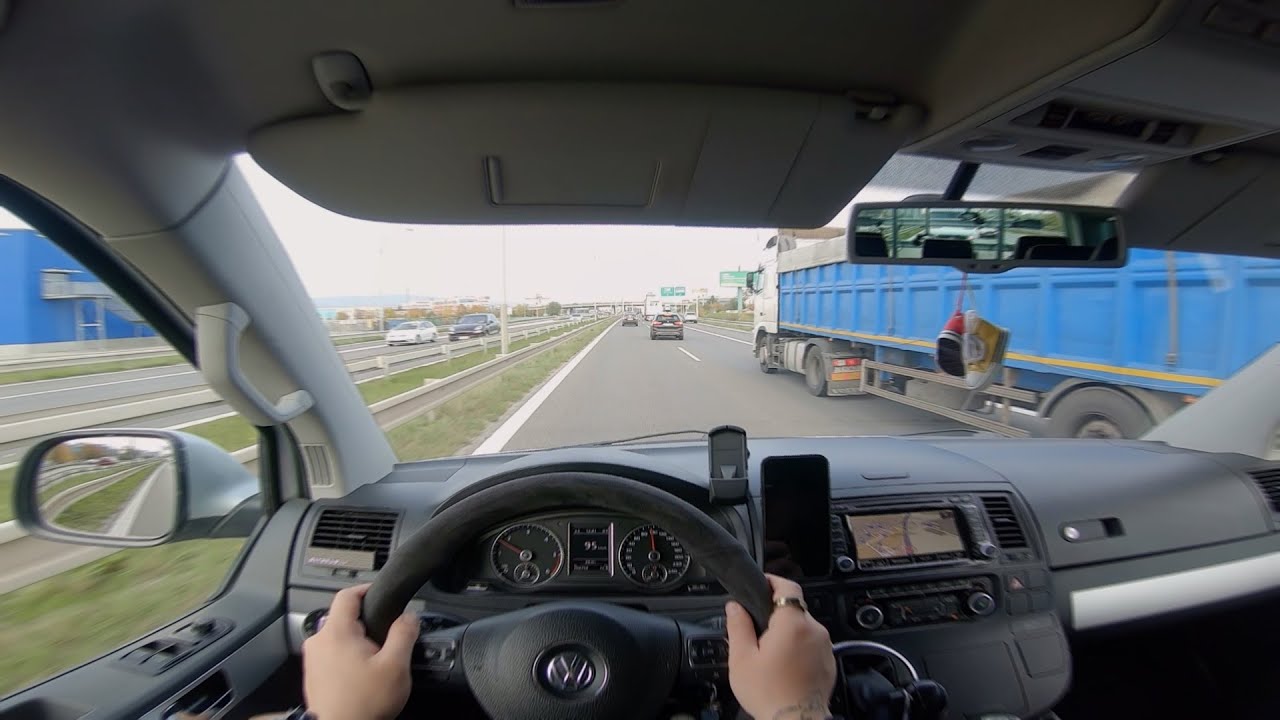 Volkswagen Multivan T5.1 132kw DSG l POV Drive & Review