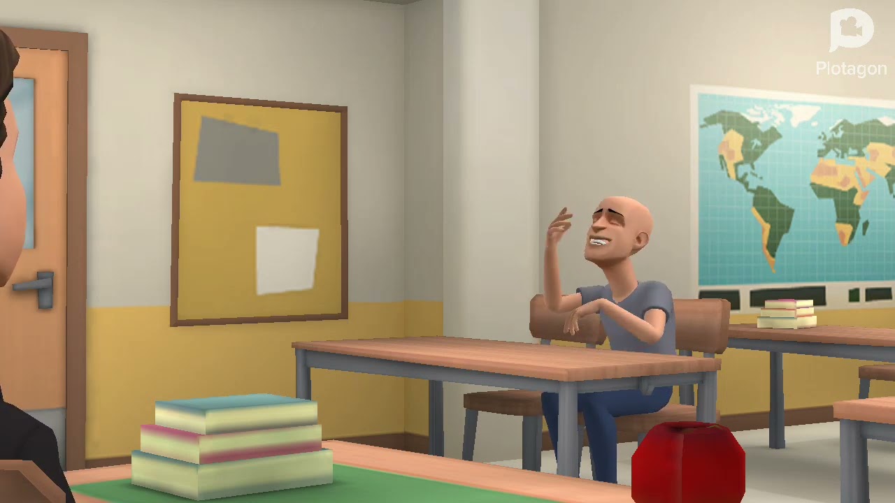 Classic caillou Misbehaves at Saturday School and gets grounded