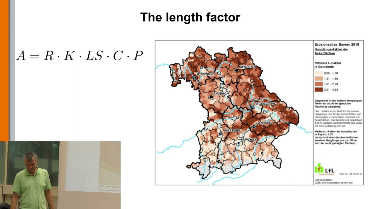 Catchment modeling 11:  Soil erosion LS-factor