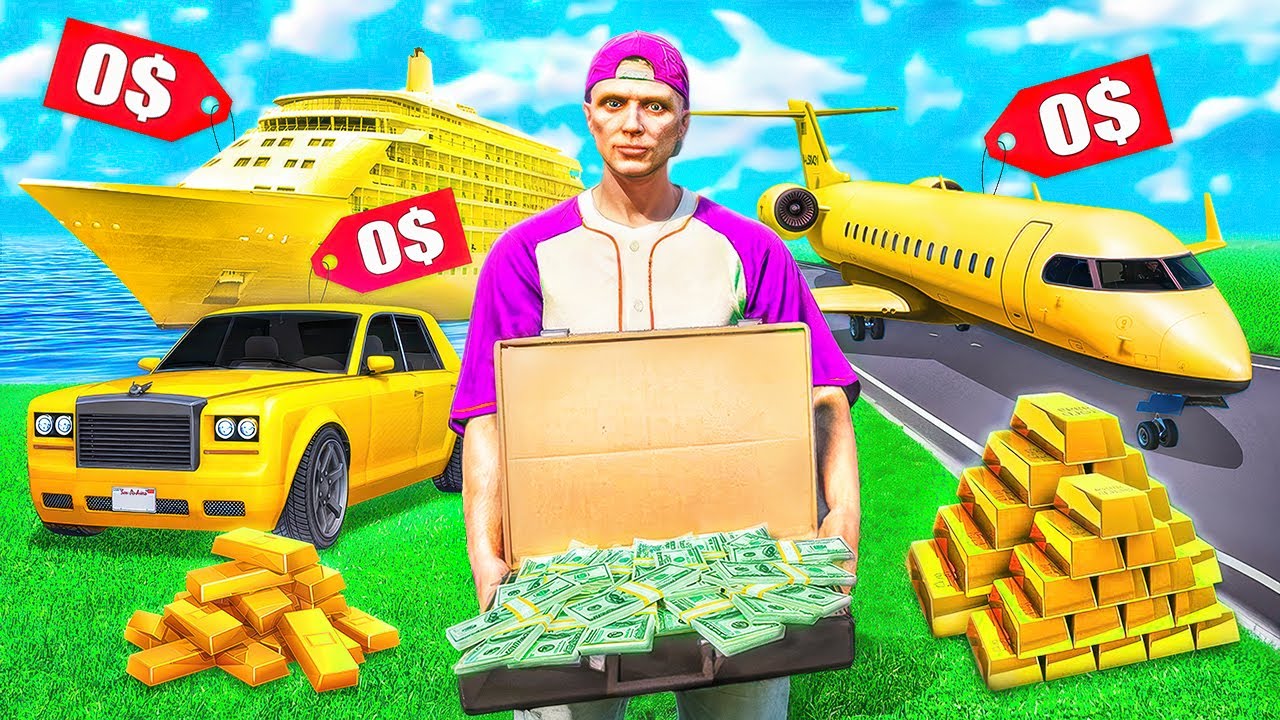 Am CUMPARAT tot cu 0$ in GTA 5!