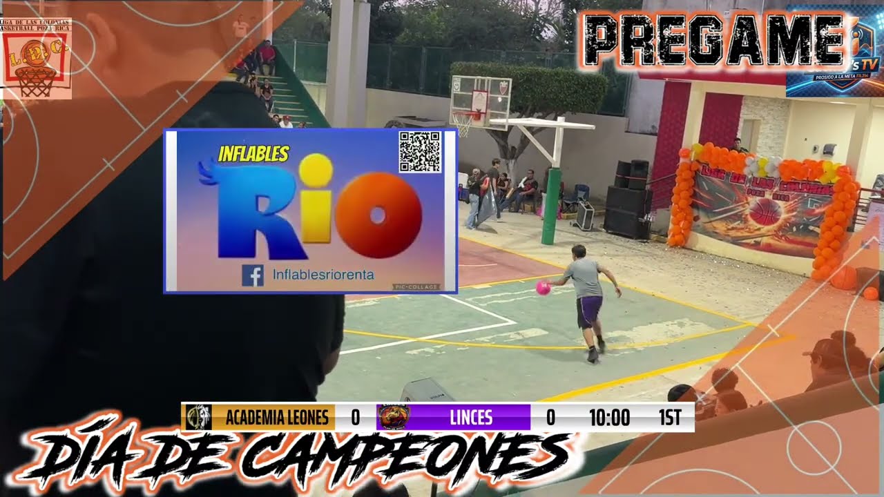 🏀 Liga De Las Colonias Basketball PR 🏀Pasarela Varonil ♂️- GRAN FINAL - Academia Leones 🆚 Linces