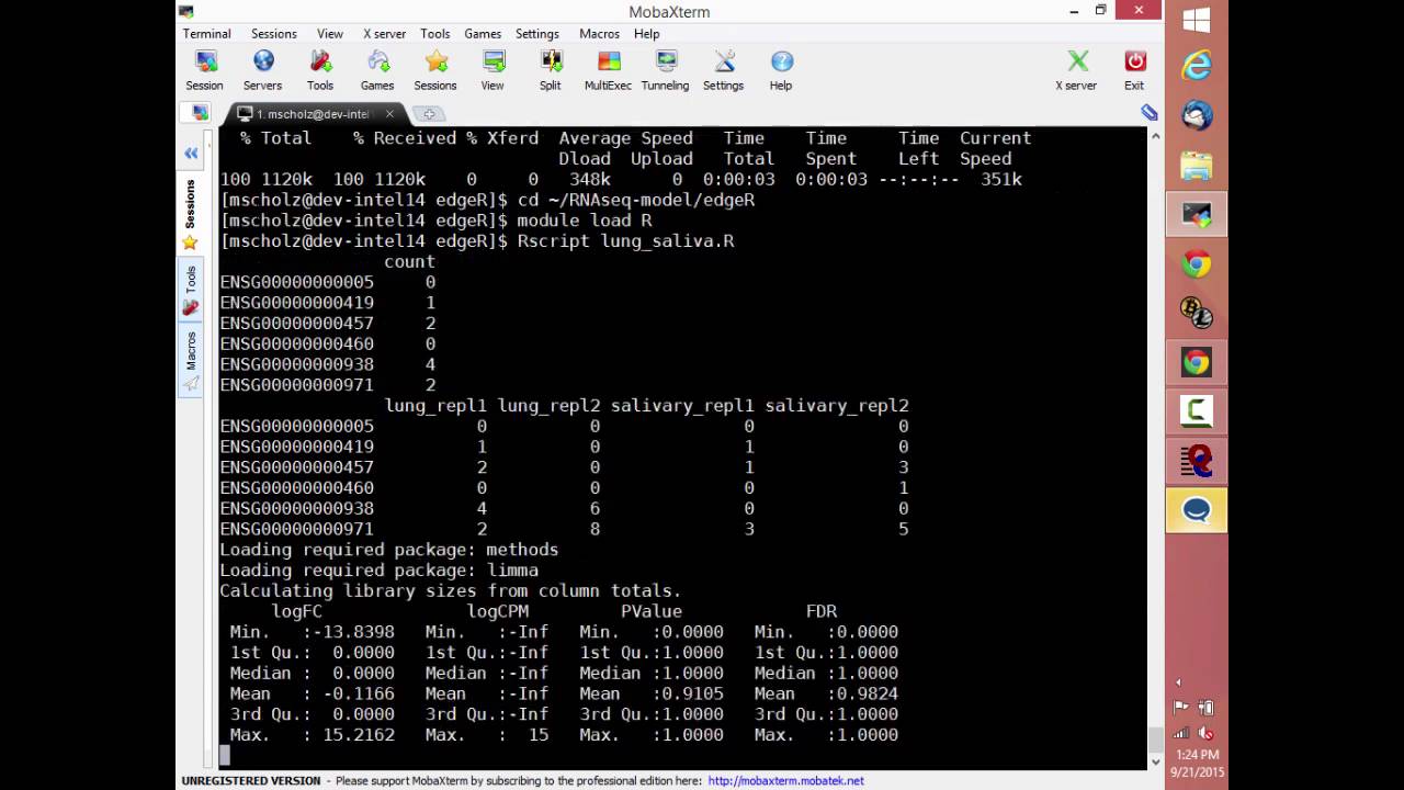 RNA Sequencing 5: EdgeR