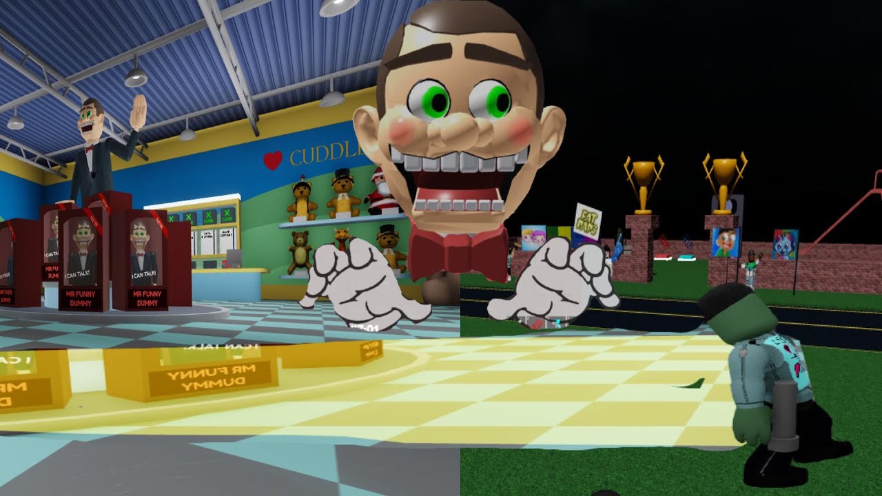 epic GLITCH HOW TO SKIP TO THE END IN Escape Mr Funny's ToyShop!(SCARY OBBY)(from 1stage to 20stage)