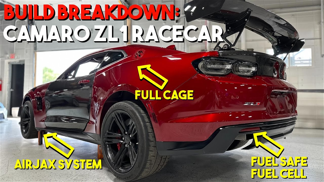 Camaro ZL1 1LE Track Car BUILD BREAKDOWN