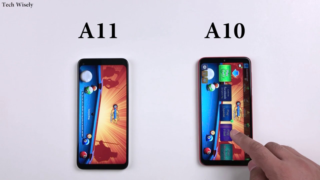 SAMSUNG A11 vs A10 Speed Test | Ram Test | Size Comparison