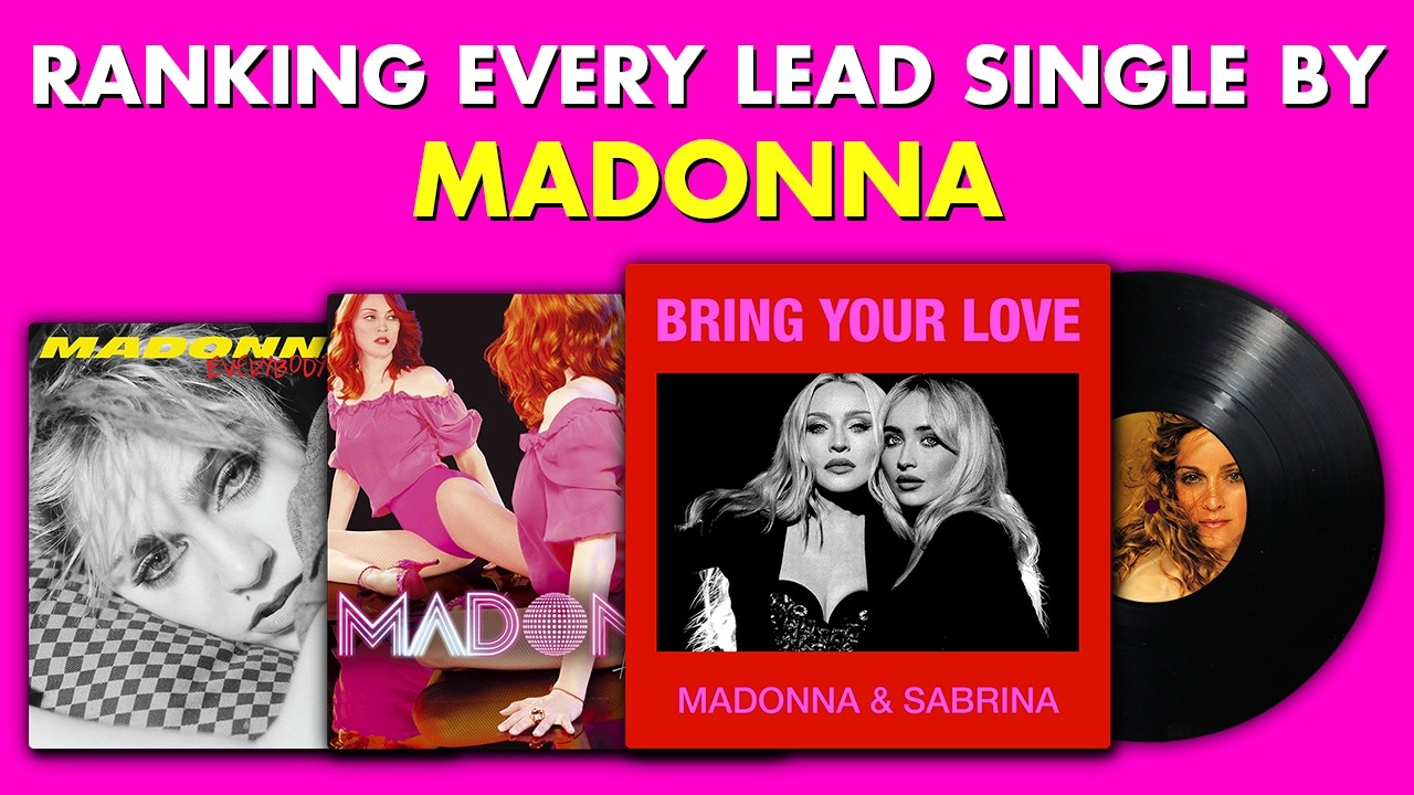 Ranking EVERY LEAD SINGLE By Madonna 💿 #MadonnaMarathon Ep.18
