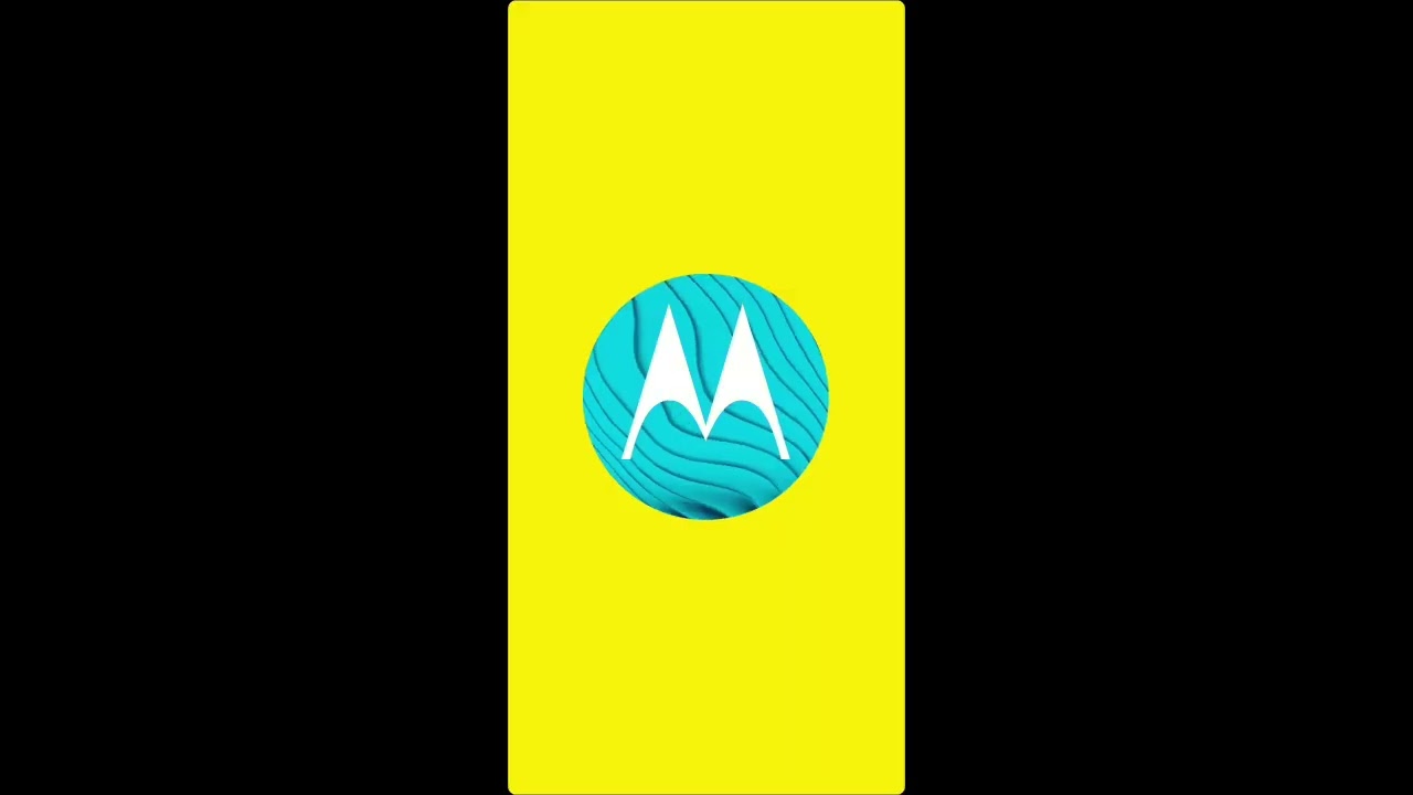 Motorola E5 Plus Startup animation 