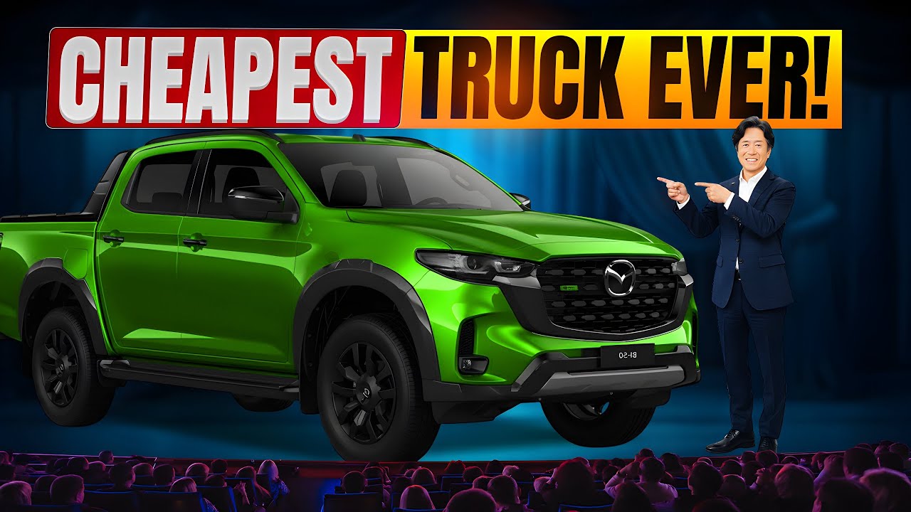 Mazda Just CRASHED the Truck Market &ndash; The CHEAPEST Pickup EVER Revealed!