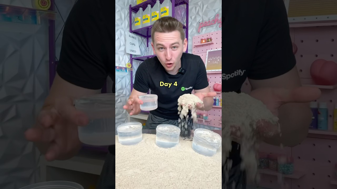 Day 4 of Adding Slime to Sand!