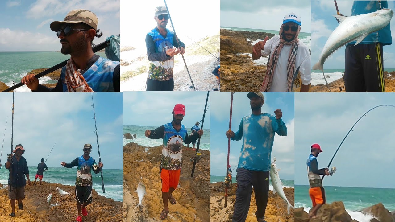 Surf Casting Video at Mubarak Village |Fishing game |Surf Casting Video |SOHAIL DIVER|#surfcasting.