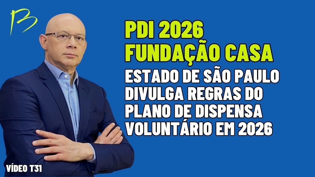 PDI 2026 - FUNDAÇÃO CASA T31