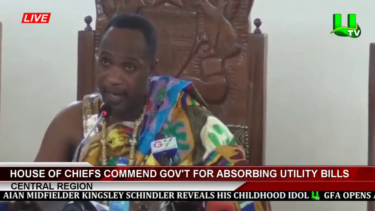 House Of Chiefs Commend Gov't For Absorbing Utility Bills
