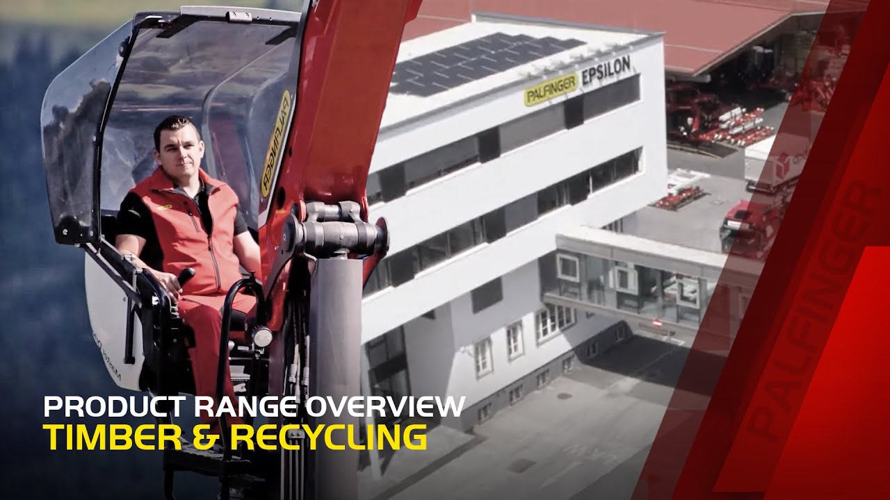 PALFINGER  Product Range Timber and Recyclingcranes