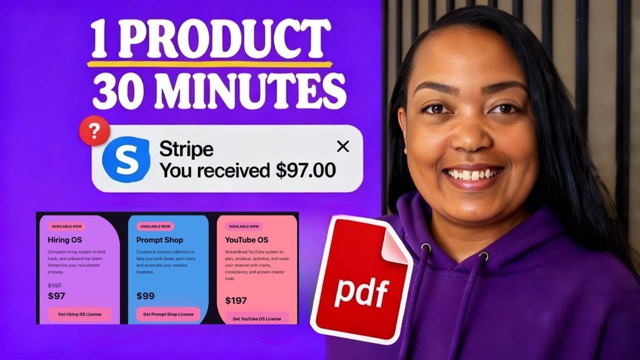 How to Make a Sellable Digital Product in 30 Mins
