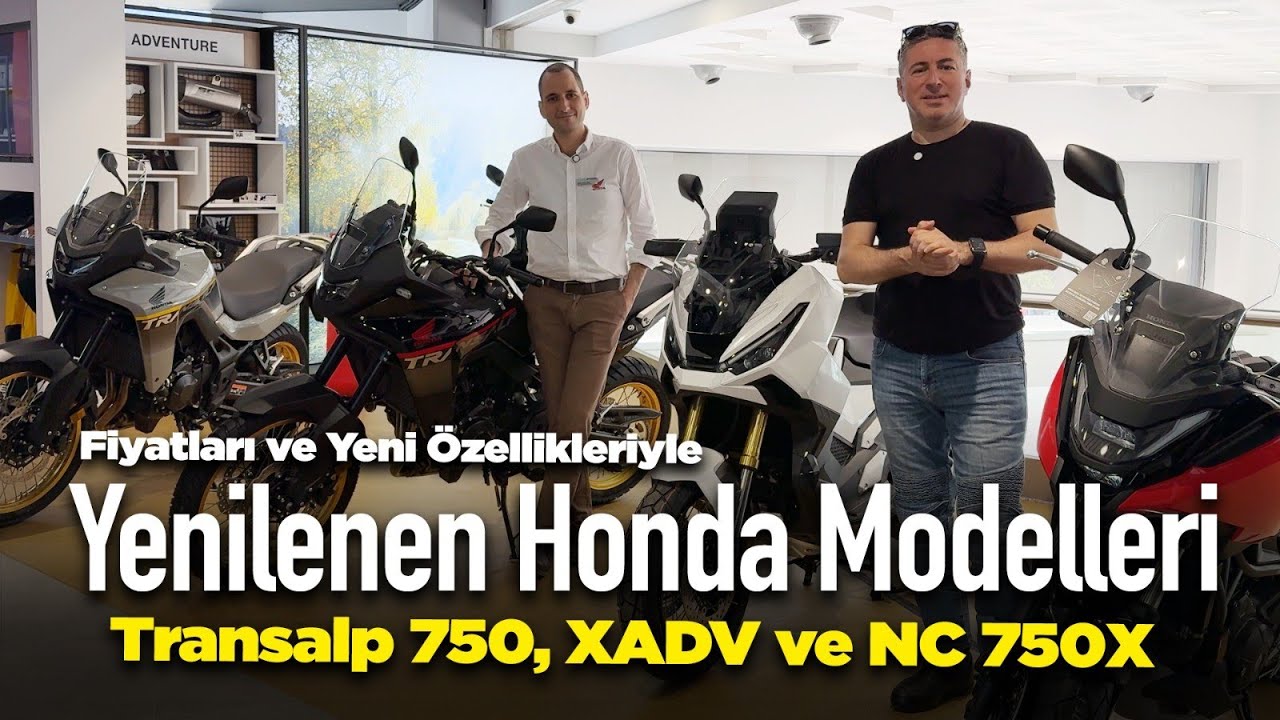 Yenilenen Honda Modelleri | Transalp 750, XADV ve NC750X