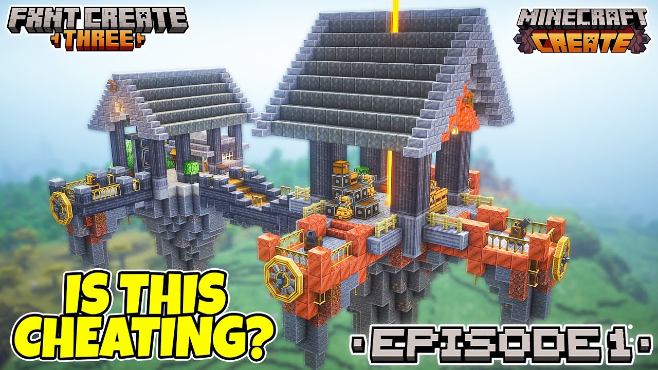 Did I Just Skip the Early Game? - Minecraft Create Mod