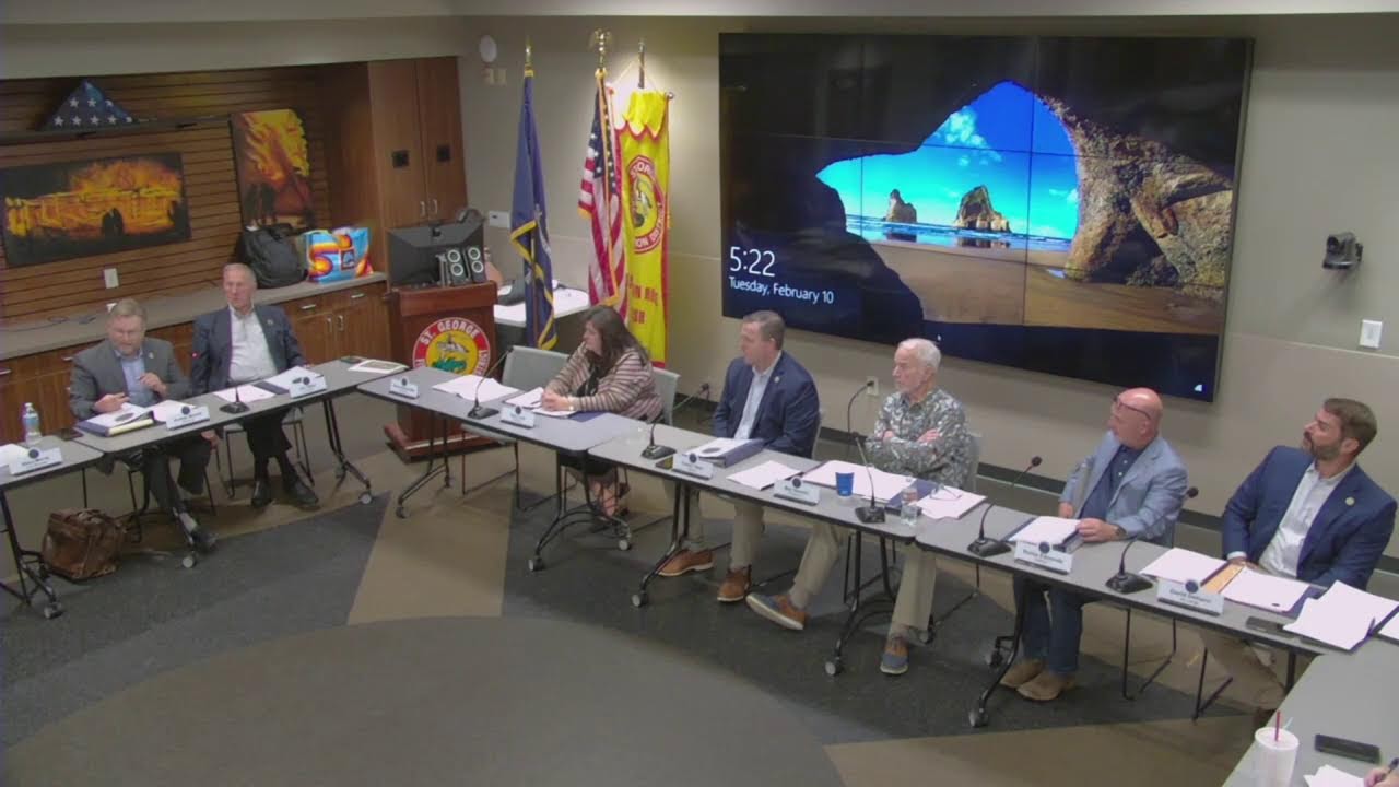 City of St. George City Council Meeting - February 10, 2026