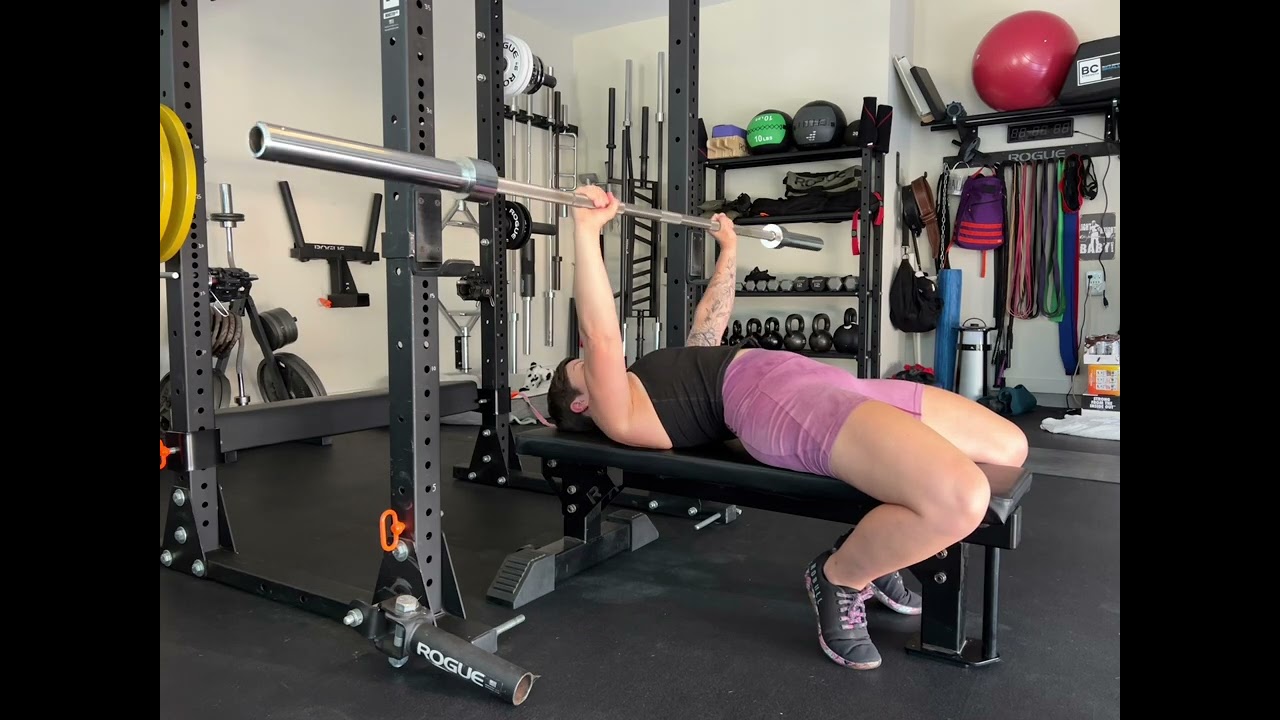 Help eliminate shoulder pain when bench pressing