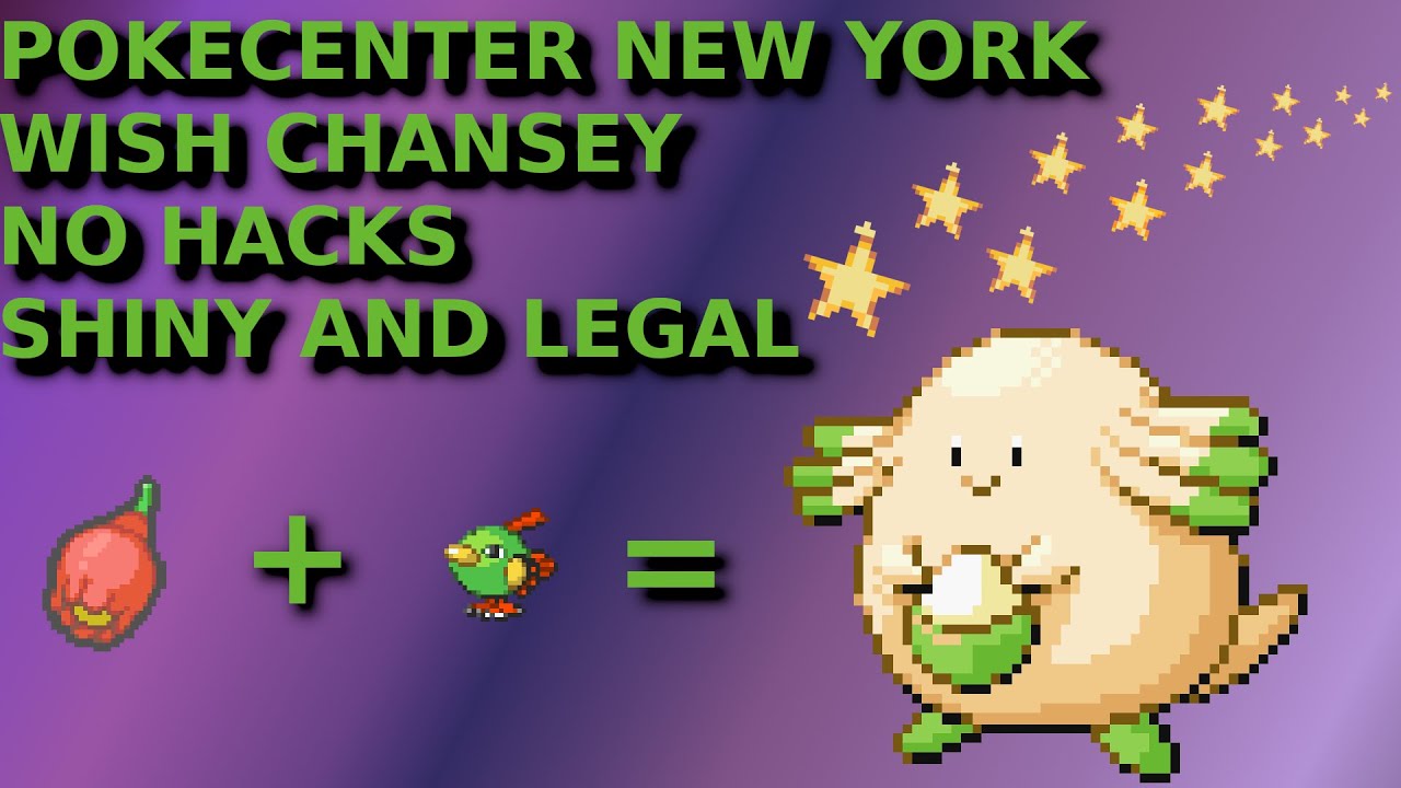 I got the RAREST CHANSEY WITHOUT HACKING!