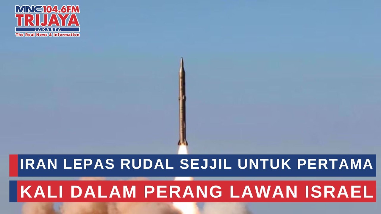 Iran Lepas Rudal Sejjil untuk Pertama Kali dalam Perang Lawan Israel | Trijaya Update