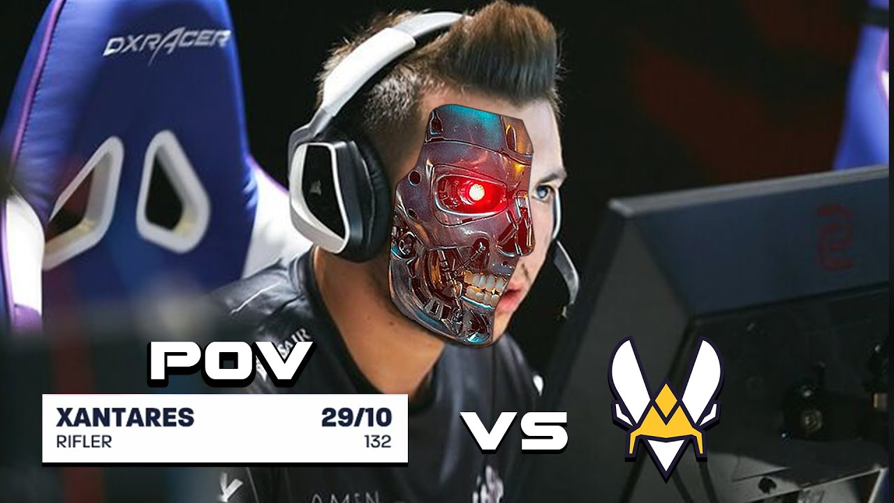 POV XANTARES 🆚 VITALITY | BLAST Premier: Bounty Season 1| MAP ANUBIS