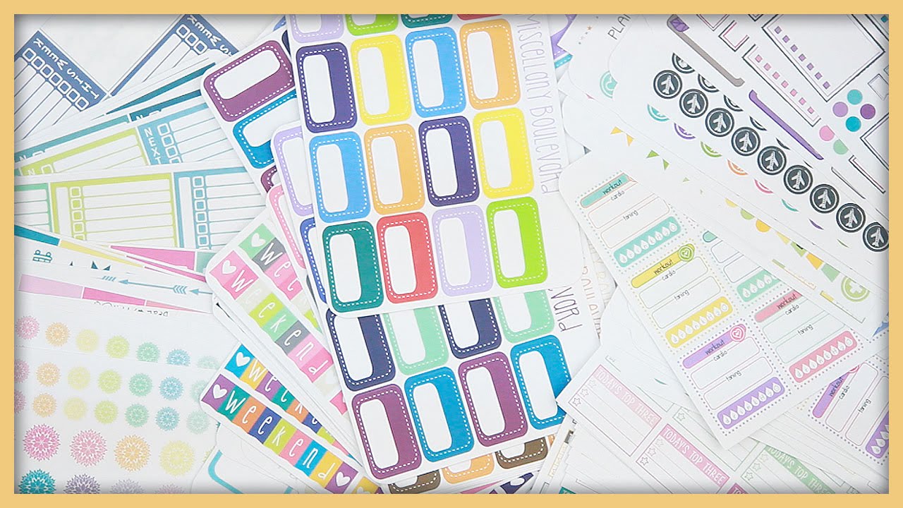 Etsy Haul // PlannerKate1, Planner Gems & Miscellany Boulevard!