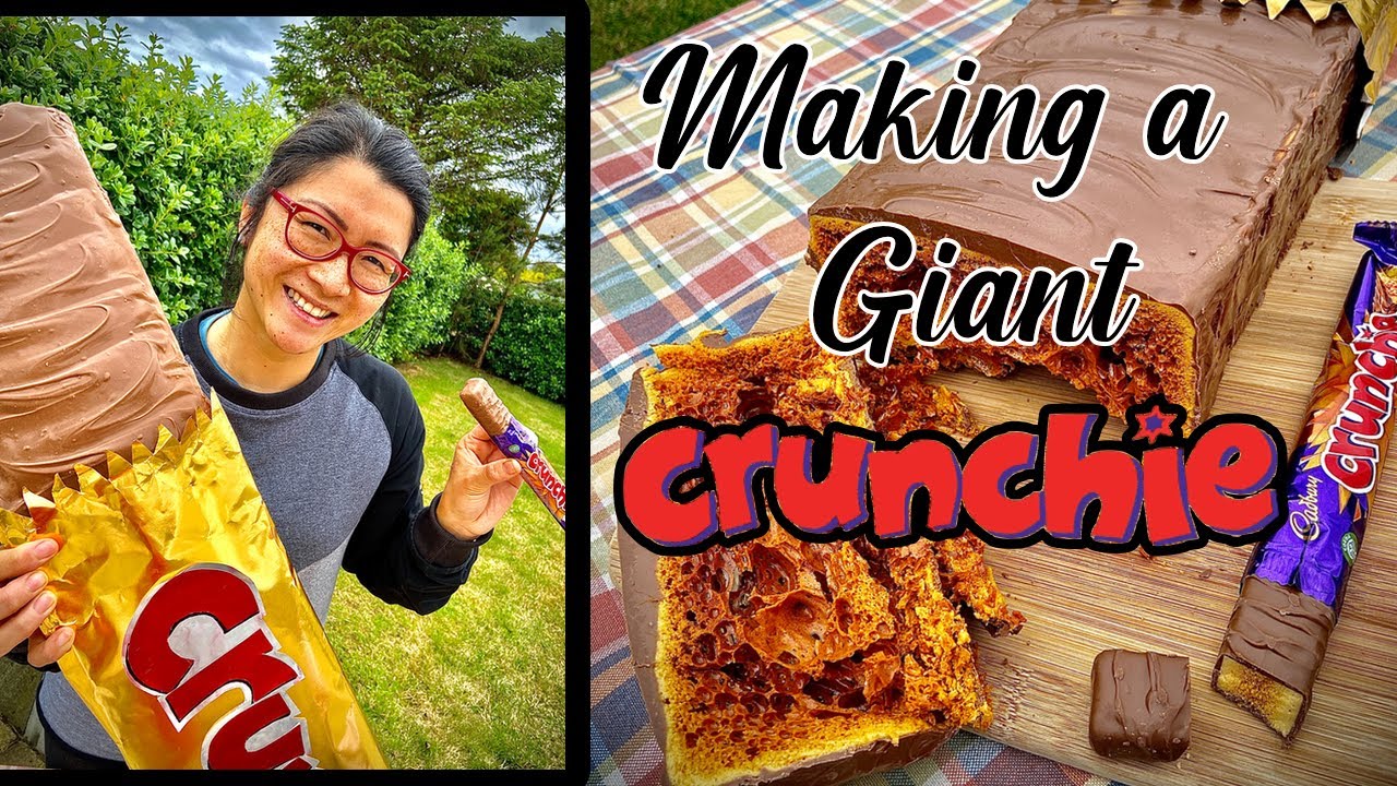 Making a GIANT CADBURYS CRUNCHIE