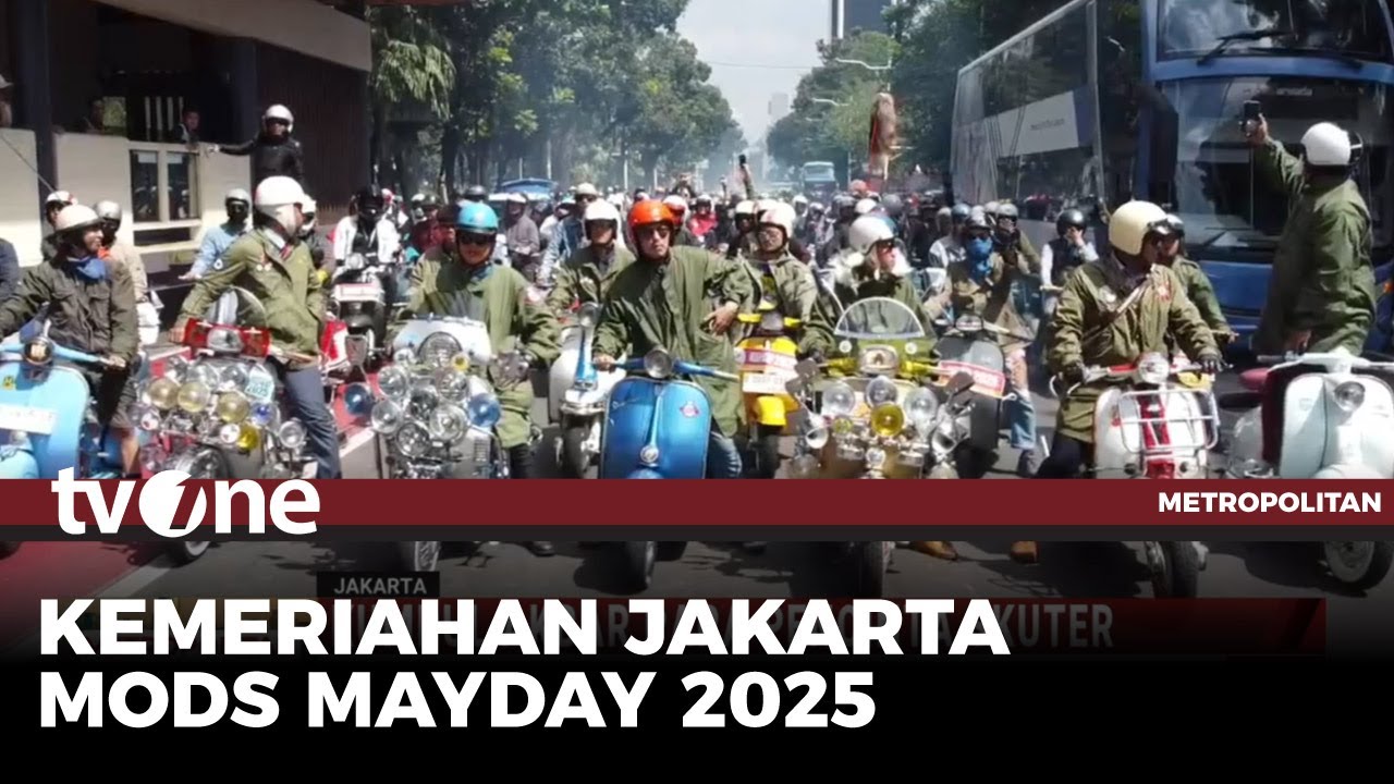 Kumpul Akbar Pecinta Skuter | Metropolitan tvOne