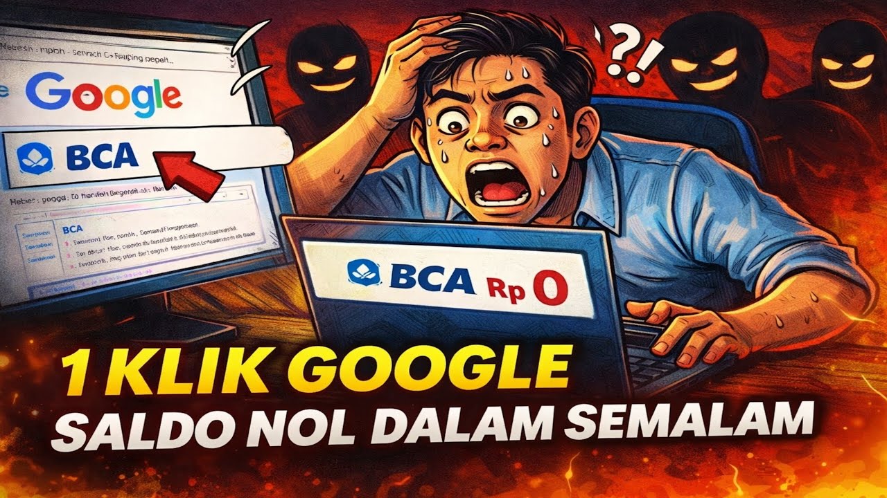 🚨Terungkap! Cara Hacker Ambil Alih Rekening Lewat Google‼️