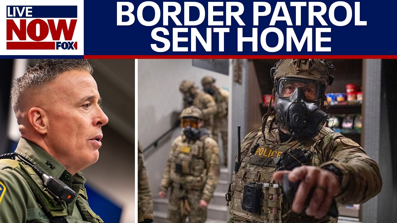 BREAKING: Bovino and some Border Patrol removed from Minneapolis