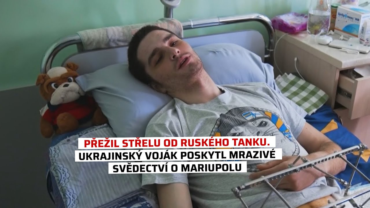 Přežil střelu od ruského tanku. Ukrajinský voják poskytl mrazivé svědectví o Mariupolu