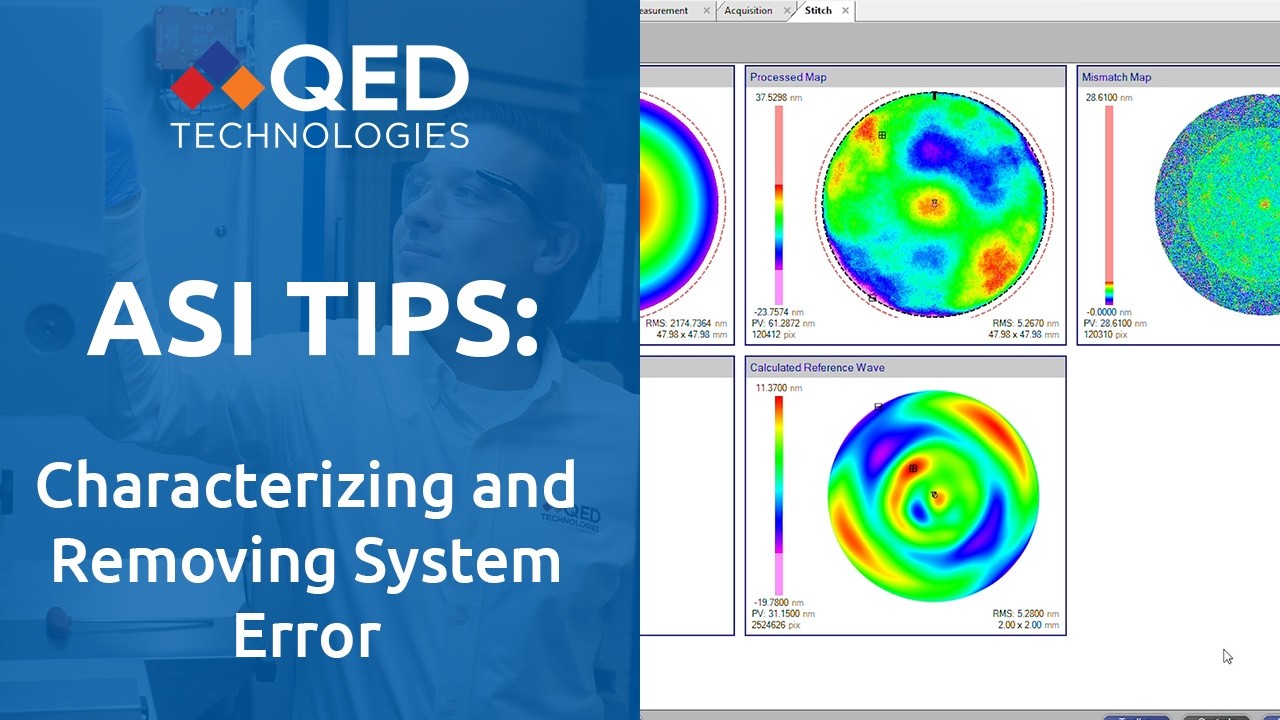 ASI Characterizing and removing system error in spherical measurements
