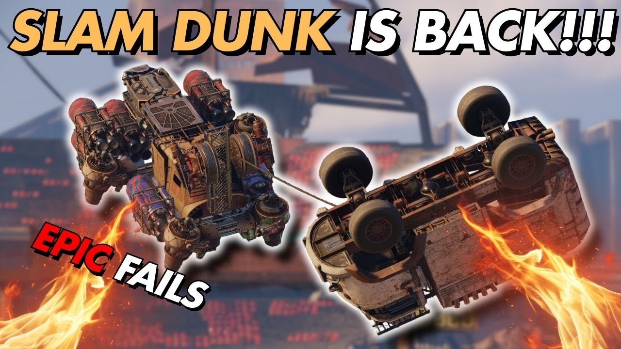 SLAM DUNK RETURNS! EPIC FAILS & MORE! - Crossout