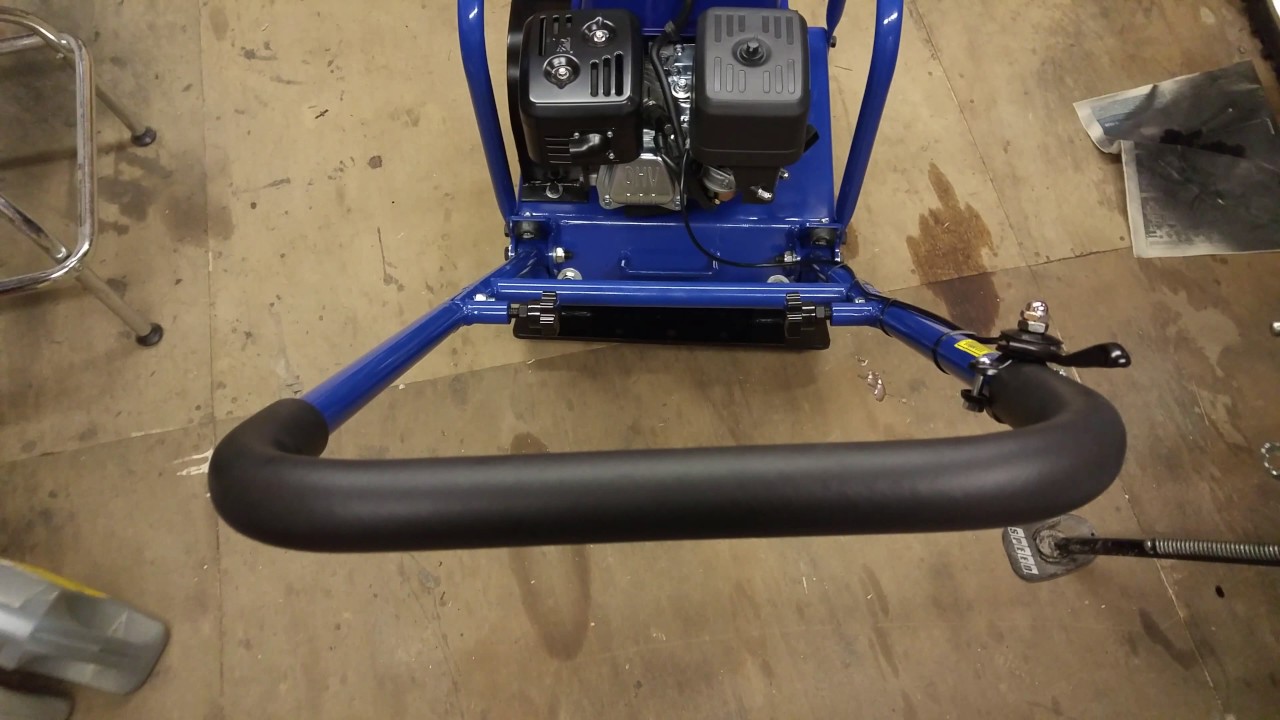 Powerhorse Single-Direction Plate Compactor(Northern Tool) - 212cc review (4k)