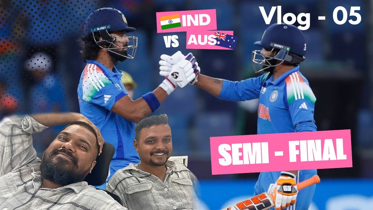 We Watched Match On Site | Vlog-05 | Ind vs Aus Semi Final | Aadyaa
