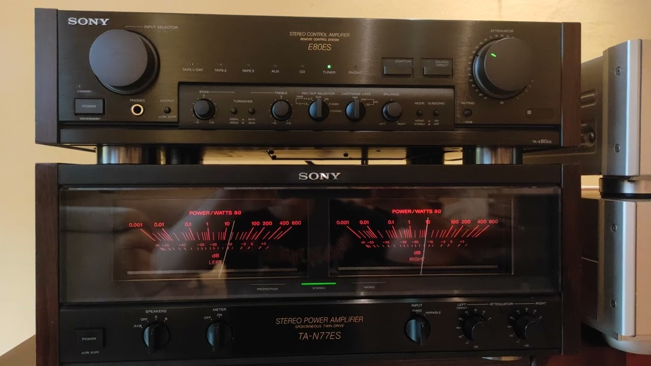 Sony TA E80ES TA N77ESD 