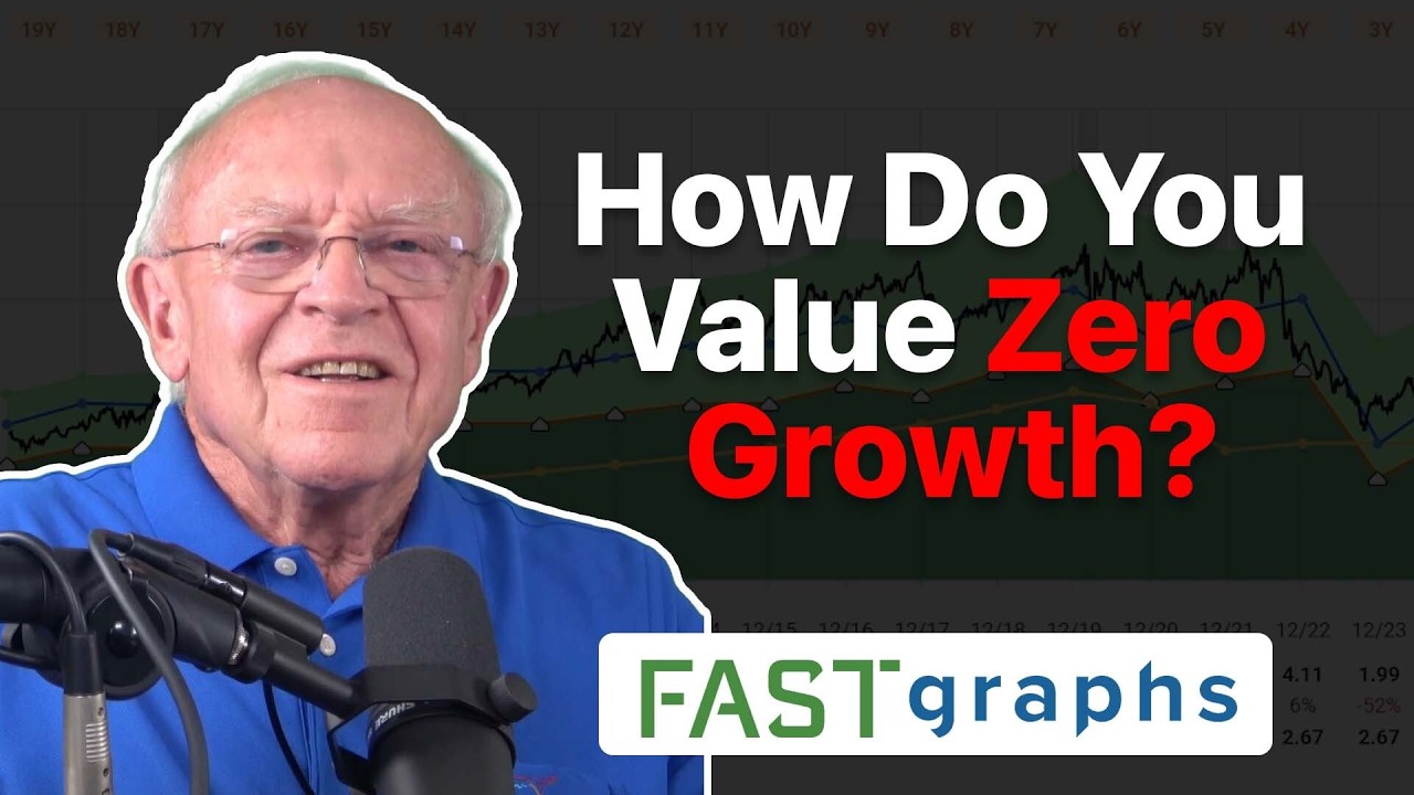 How Do You Value Zero Growth | FAST Graphs