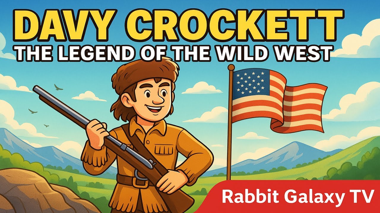 Davy Crockett &ndash; The Legend of the Wild West | Animated Story for Kids | Rabbit Galaxy TV
