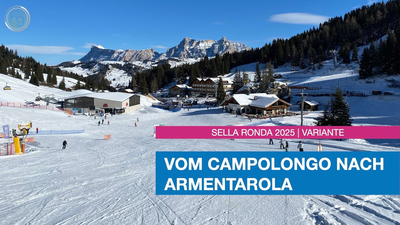 Vom Passo Campolongo nach Armentarola | 4K