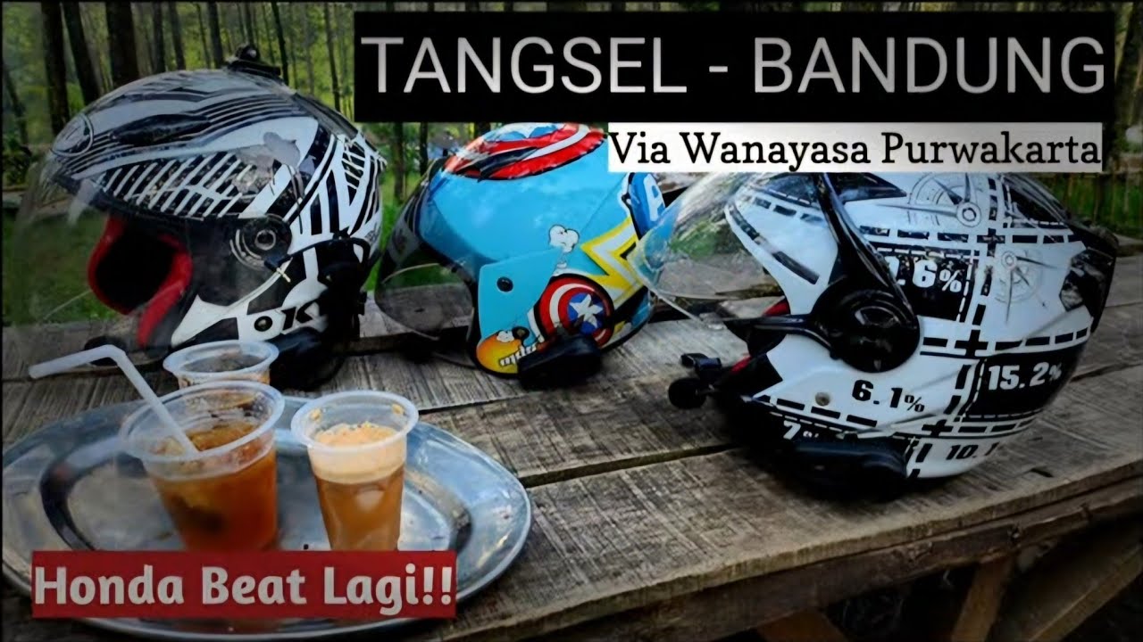 TOURING JAKARTA  BANDUNG NAIK MOTOR  VIA PURWAKARTA | PART 1