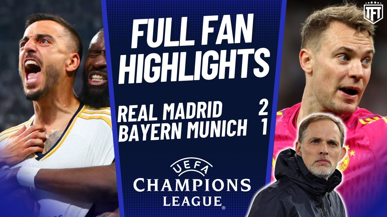 MADRID COMEBACK! Bayern ROBBED?! Real Madrid 2-1 Bayern Munich Highlights