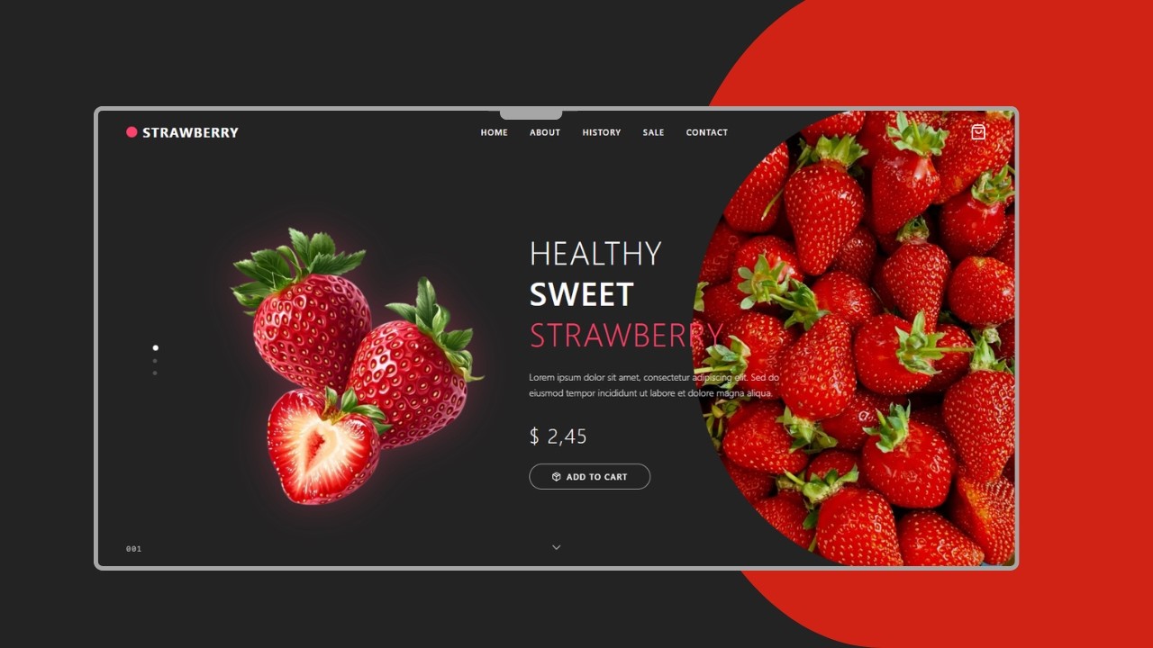 Build a Premium Landing Page with React JS & Tailwind CSS