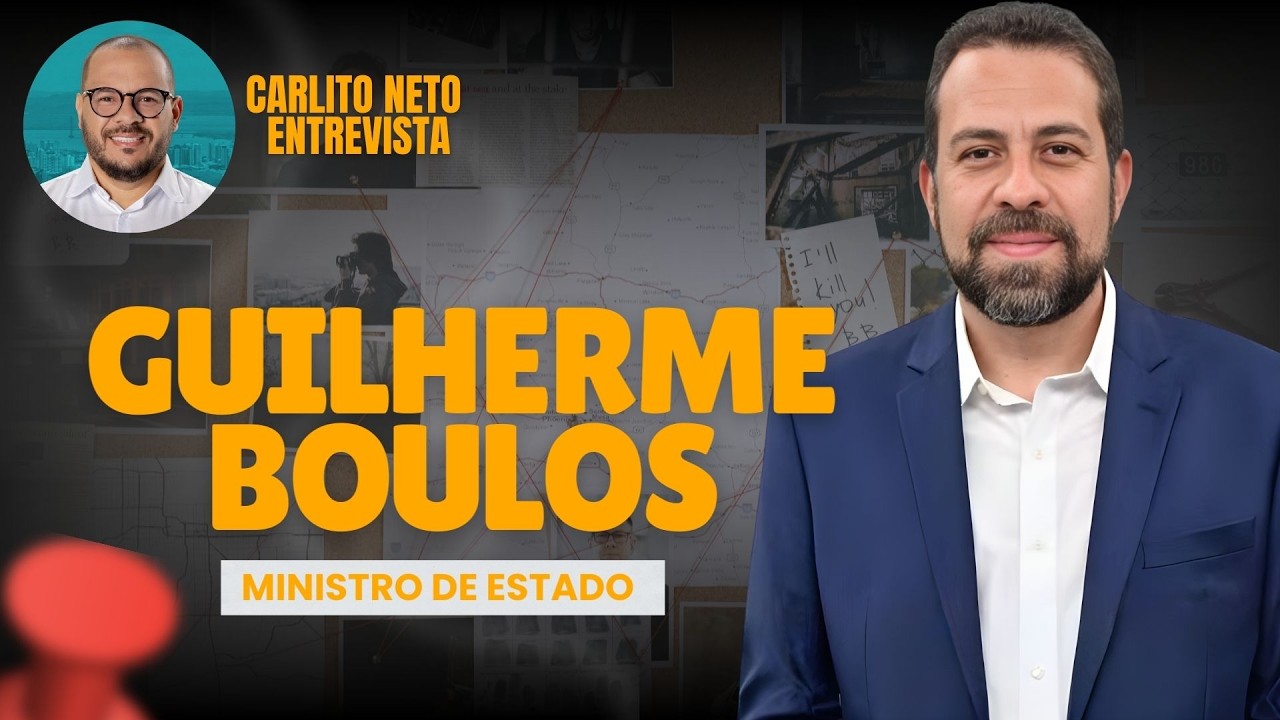 EXCLUSIVO! CARLITO NETO ENTREVISTA MINISTRO GUILHERME BOULOS EM SERGIPE