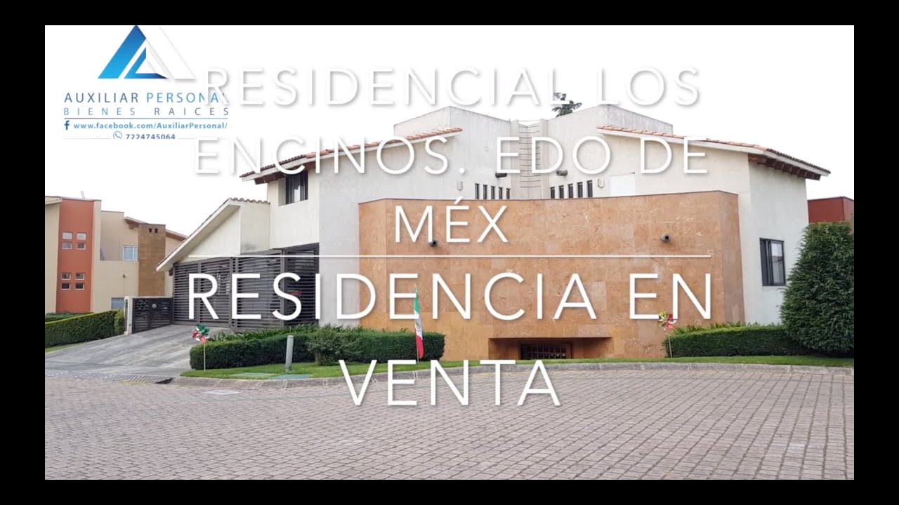 CASA EN VENTA EN CLUB DE GOLF LOS ENCINOS, Lerma Edo. de Méx.