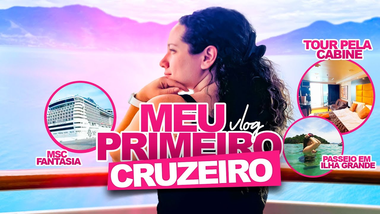 🛳️ MEU PRIMEIRO CRUZEIRO MSC FANTASIA - TOUR PELA CABINE E MAIS! Vlog #1