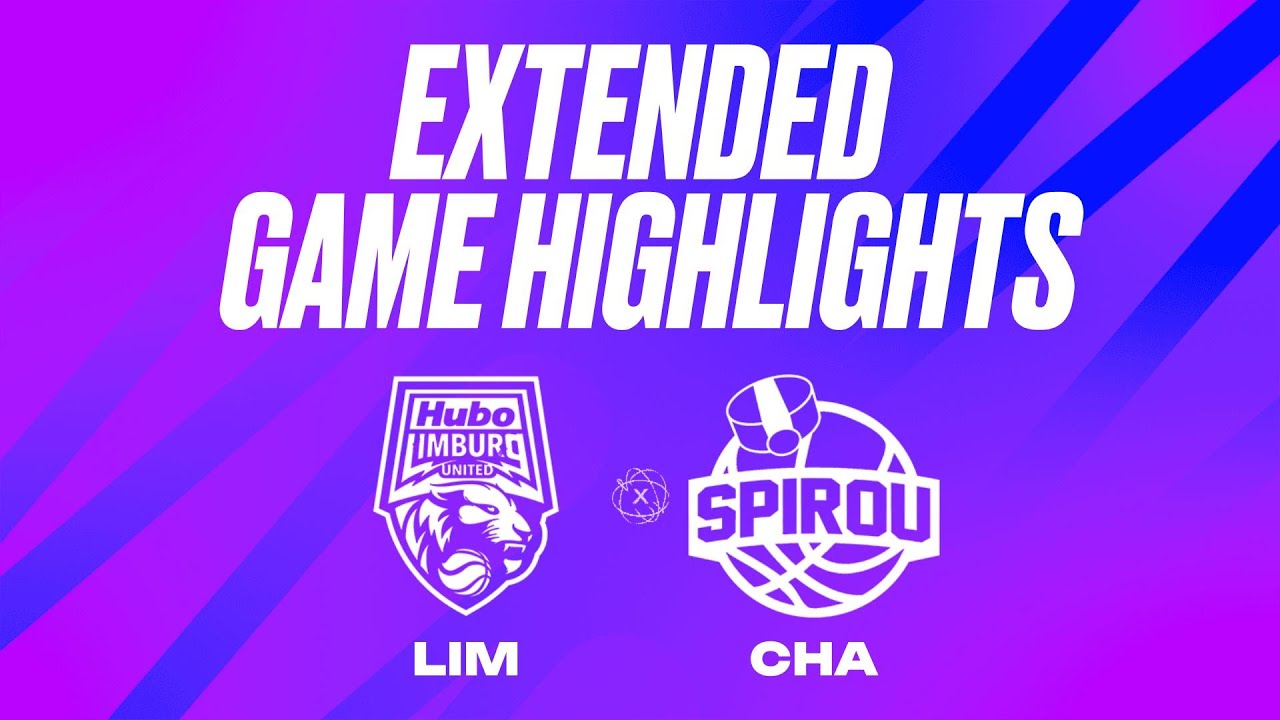 Hubo Limburg United vs. Spirou Basket Extended Game Highlights