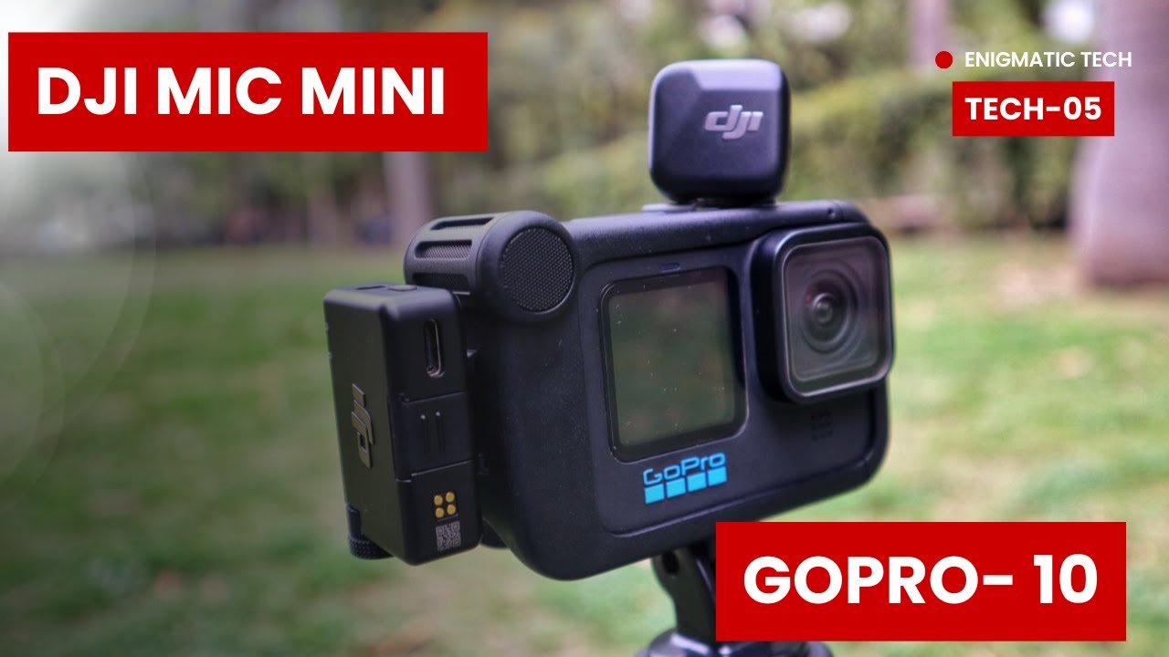 DJI Mic Mini with GoPro Hero 10 &ndash; The Ultimate Wireless Audio Setup!